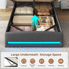 AOGLLATI Single Ottoman Bed 90x190 cm 3ft Single Bed Frame