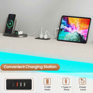 AOGLLATI 3ft Single Bed Frame with Charging Station LED Lights Single Ottoman Bed with Under bed Storage and Storage Headboard